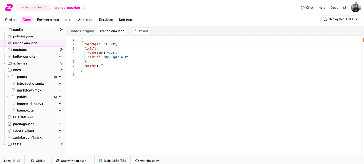 Importing FastAPI OpenAPI to Zuplo