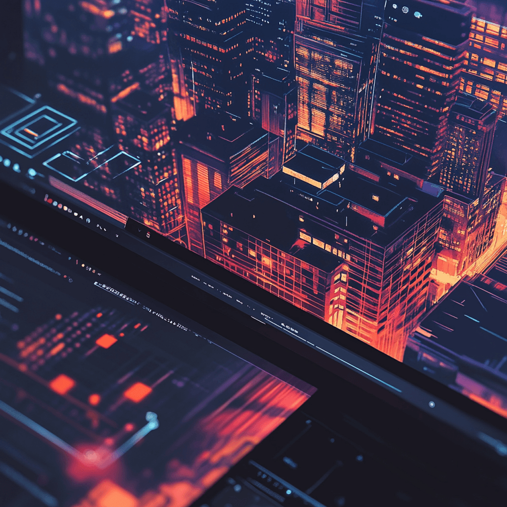 futuristic buildings